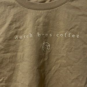 Dutch Bros tan long sleeve